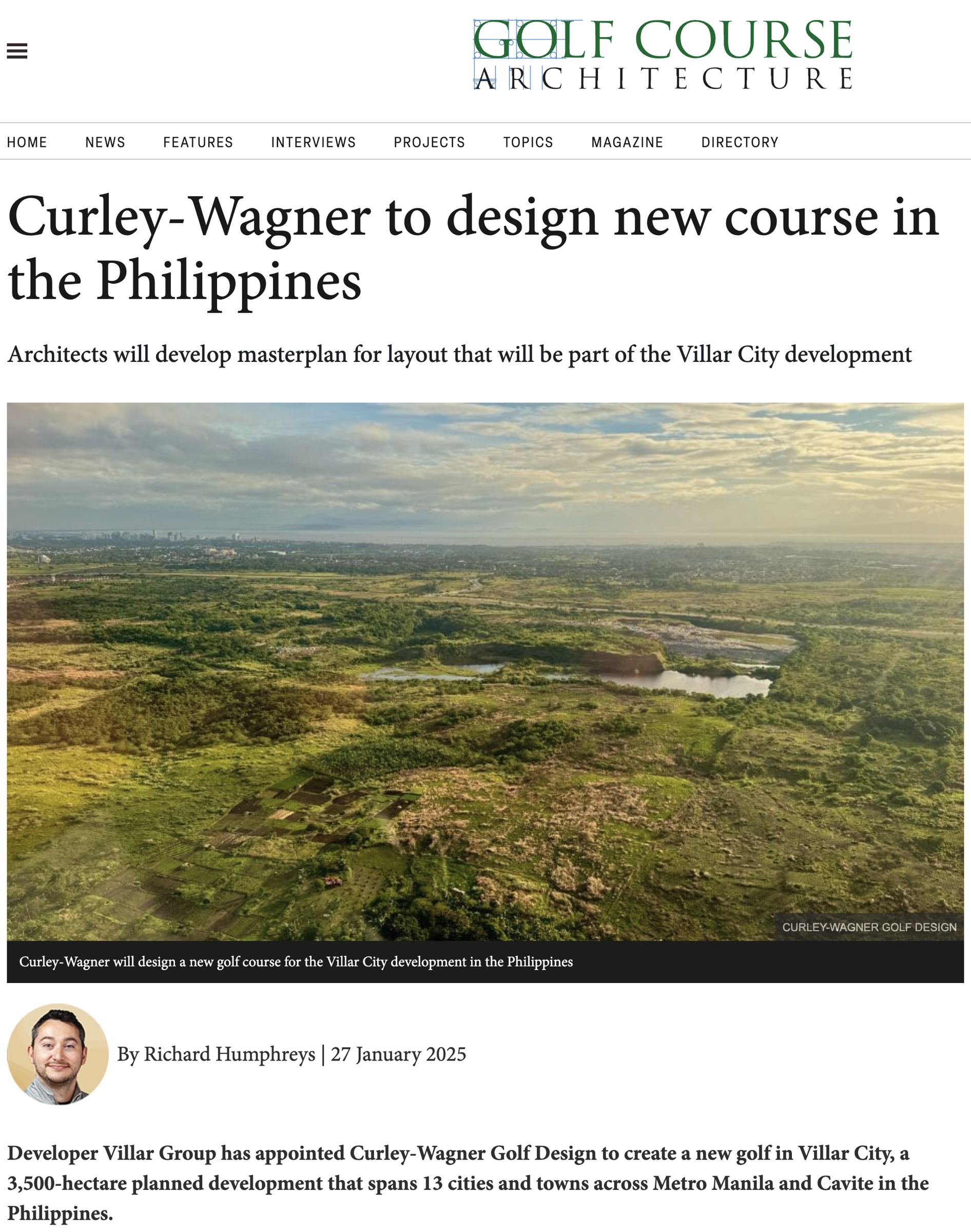 Golf Course Architecture: Villar City Golf Club